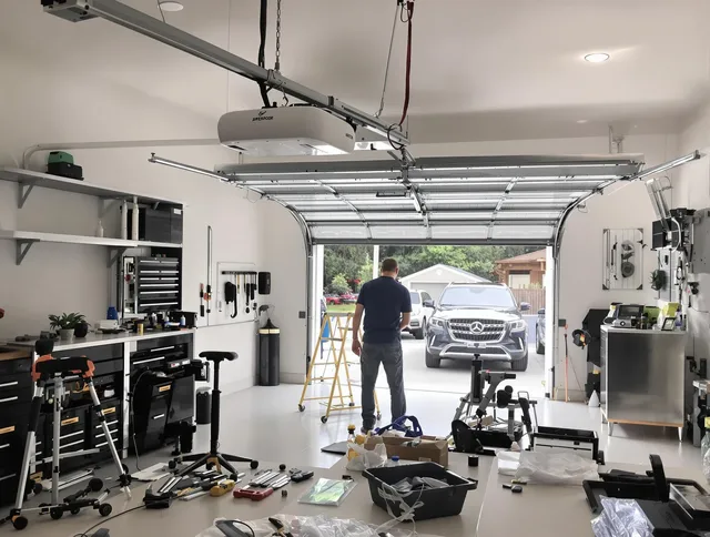 Garage door opener installation by Bellingham Garage Door Repair in Bellingham