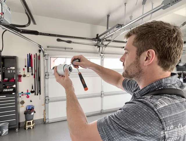 Garage door opener repair service by Bellingham Garage Door Repair in Bellingham