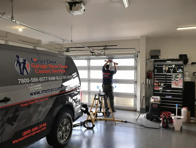 Bellingham Garage Door Repair team performing same-day garage door repair in Bellingham