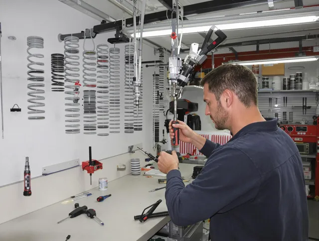 Bellingham Garage Door Repair safety certified technician performing precision spring replacement in Bellingham